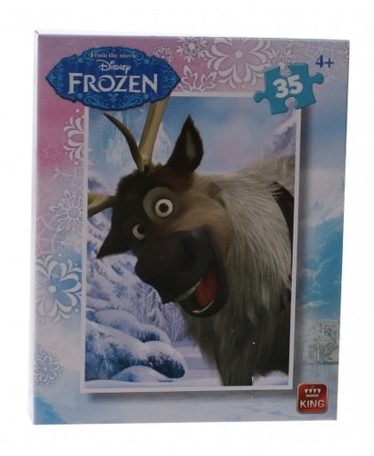 King mini legpuzzel Frozen Sven 35 stukjes