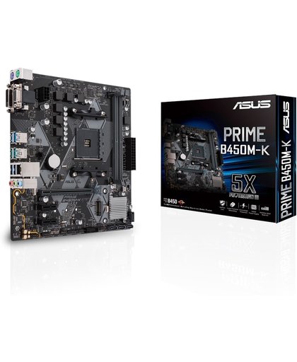 ASUS PRIME B450M-K Socket AM4 AMD B450 micro ATX