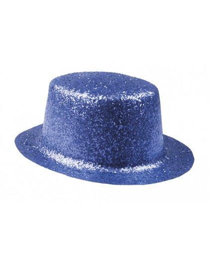 Boland hoed Sparkling Cutie unisex blauw one size