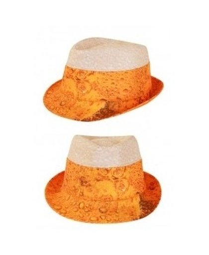 Oktoberfest - Bier hoed voor volwassenen Geel
