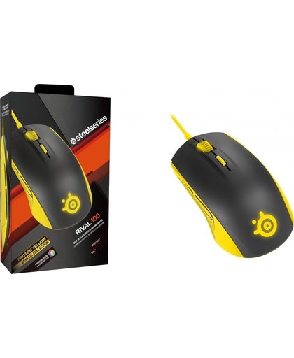 SteelSeries Rival 100 Optical Mouse (Proton Yellow)