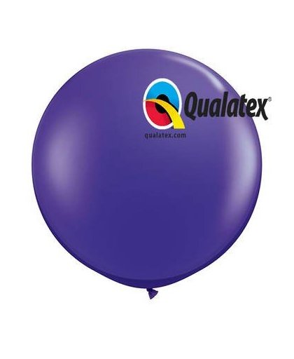 Megaballon jewel kwarts paars 95 cm 1 stuks