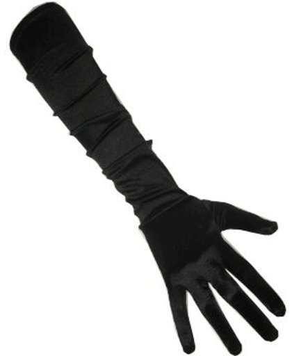 Zwarte gala handschoenen