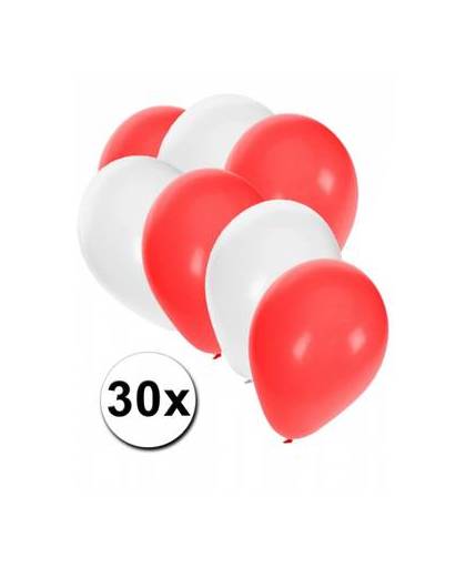 30x ballonnen in japanse kleuren