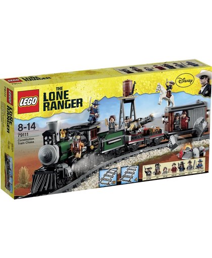 LEGO Lone Ranger Constitutie Treinachtervolging - 79111