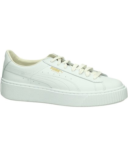 Puma - 364040 - Sneaker laag gekleed - Dames - Maat 39 - Wit - 04 -Puma White/Gold