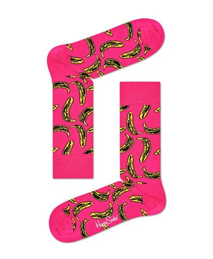 Happy Socks-Sokken-Andy Warhol Banana Socks-Geel