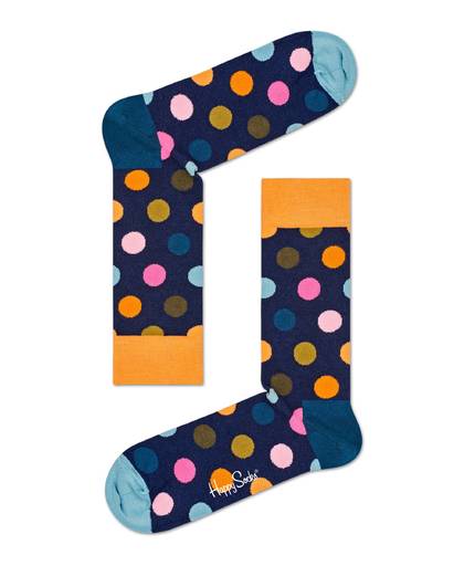 Happy Socks-Sokken-Big Dot Socks-Blauw