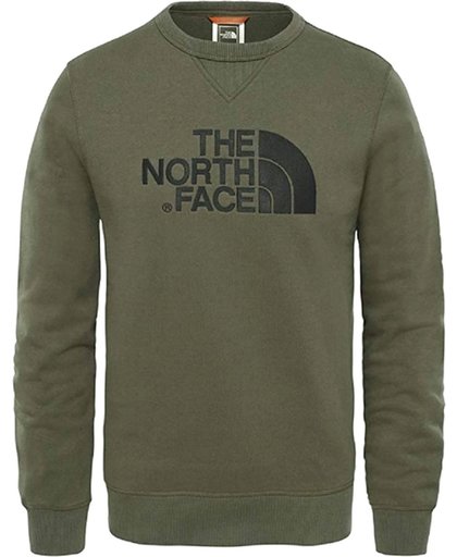 The North Face Drew Peak Crew sweater olijf