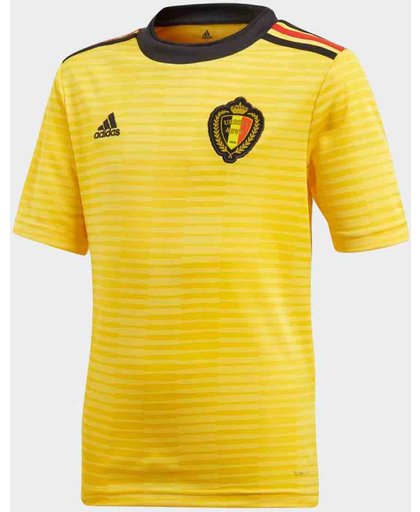 Adidas Voetbalshirt België uitshirt WK 2018 voor kinderen geel
