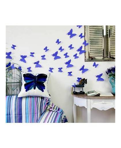 Premium 3d vlinders muursticker / muurdecoratie voor kinderkamer /