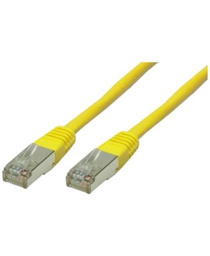 S-Conn Cat6 S/FTP 10m netwerkkabel S/FTP (S-STP) Geel