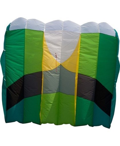 HQ Kites eenlijnsvlieger Kap Foil 5.0 240 cm groen
