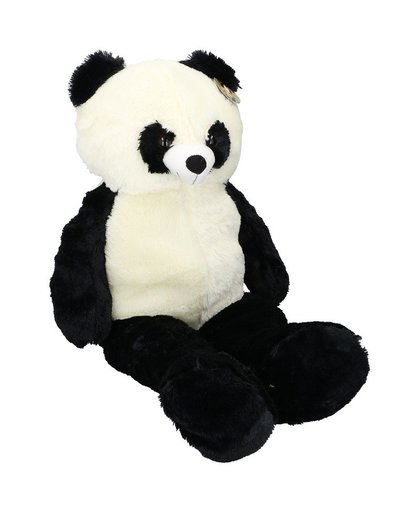 Grote pluche panda beren knuffel 100cm Multi