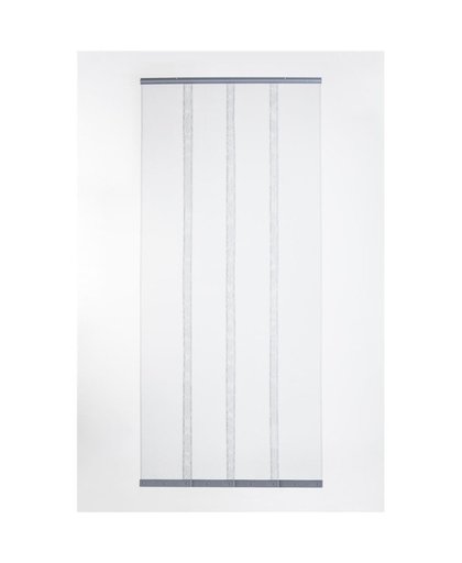 Vliegengordijn/deurgordijn van gaas 100 x 230 cm Grijs
