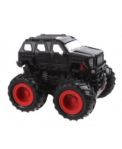 Jonotoys Speelgoedauto Jeep 9 cm zwart