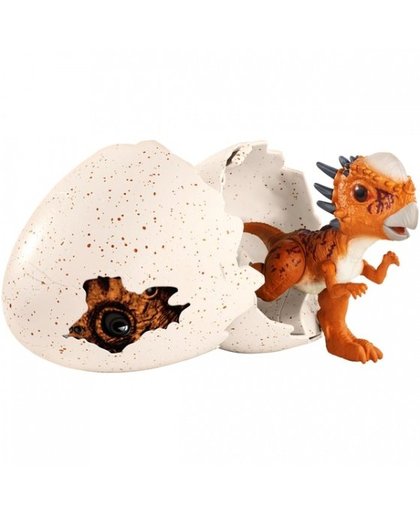 Jurassic World Hatchling Stygimoloch oranje