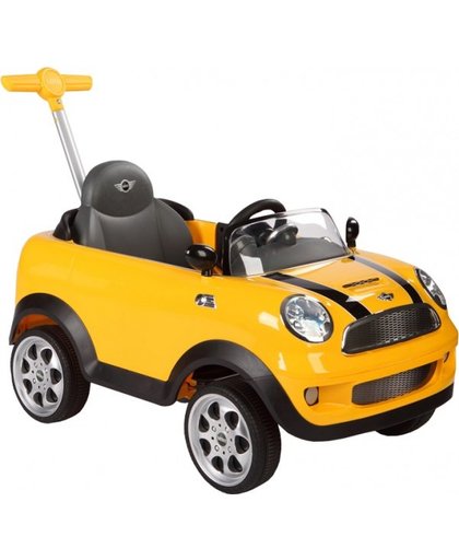 Rollplay duwauto Mini Cooper geel