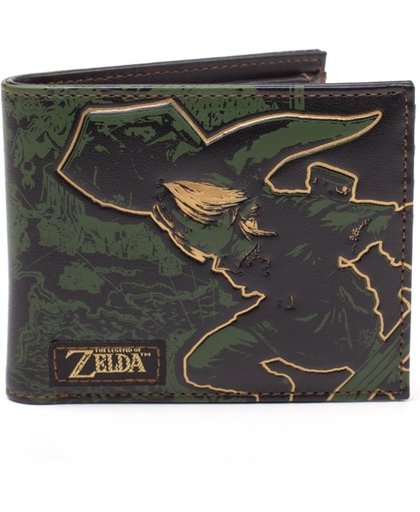Zelda - Link Hyrule Map Men's Bifold Wallet