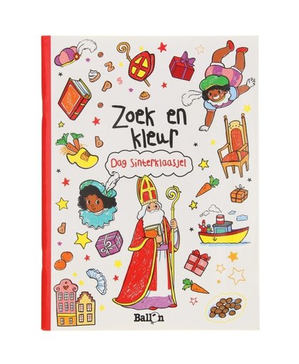 Zoek en Kleur - Dag Sinterklaasje!