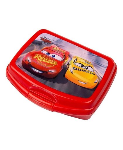 Cars lunchbox rood 16.5 cm Rood