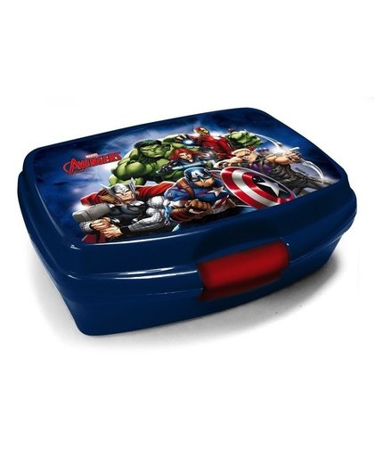 The Avengers lunchbox blauw 16.5 cm Blauw