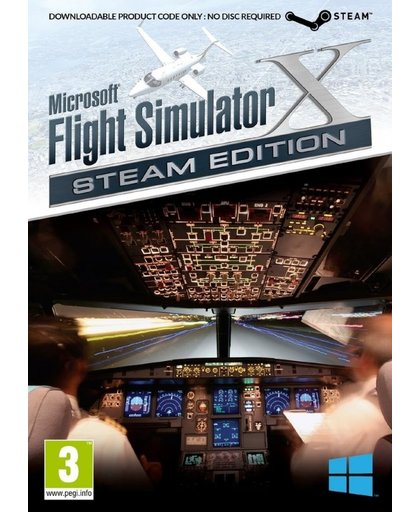 Microsoft Flight Simulator X Steam Edition (download code)
