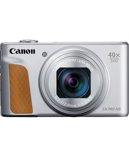 Canon PowerShot SX740 HS Compactcamera 20,3 MP 1/2.3" CMOS 5184 x 3888 Pixels Zilver