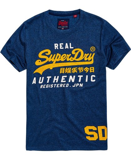 Superdry Vintage Authentic Duo T-Shirt Blue