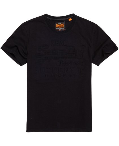 Superdry Vintage Authentic Embossed T-Shirt Black