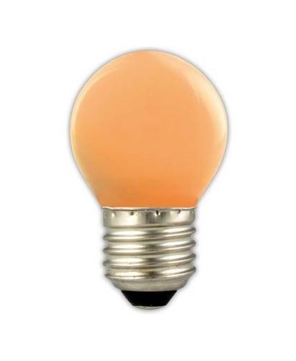 Calex led kogellamp e27 p45 1w oranje