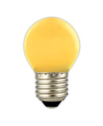 Calex led kogellamp e27 p45 1w geel