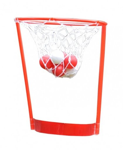 Jonotoys Basketbalspel voor op hoofd 24 cm