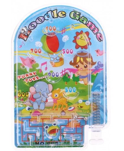 Jonotoys pinball mini game olifantje 10 cm multicolor