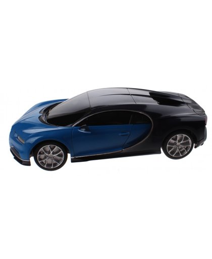 Rastar RC Bugatti Chiron schaal 1:24 blauw