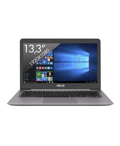 ASUS ZenBook UX310UA-FC1036T Grijs Notebook 33,8 cm (13.3") 1920 x 1080 Pixels 2,3 GHz Zesde generatie Intel® Core™ i3 i3-6100U