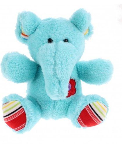 Toi Toys pluche knuffel olifant blauw