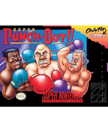 Super Nintendo Canvas - Super Punch Out (30x40cm)