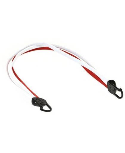 Gazelle snelbinder Power 28 inch wit/rood