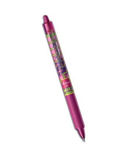 Pilot gelroller Frixion Ball Clicker Mika Limited Edition roze