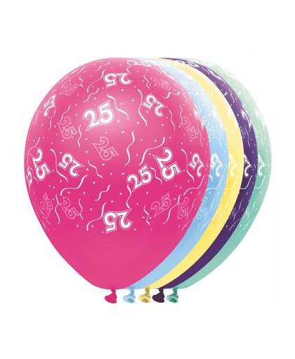 Helium leeftijd ballonnen 25 jaar