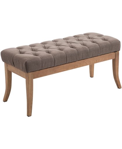 Clp Ramses - Bank - Stof - taupe Breedte : 100 cm