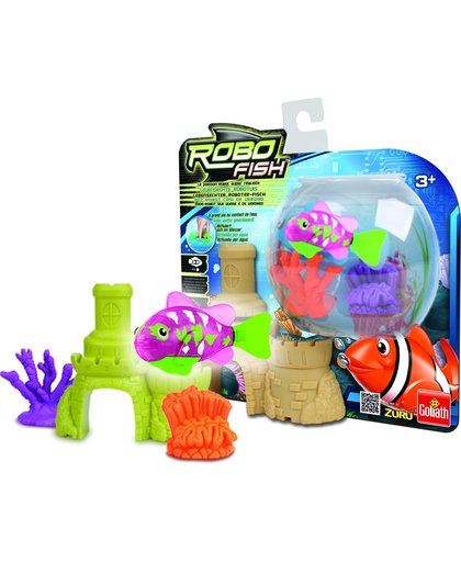 Robo Fish + 2coral + castle