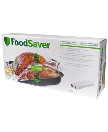 FoodSaver FVR003X Rol vacuum sealer accessoire (2 rollen)