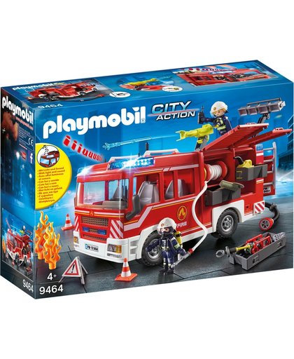PLAYMOBIL Brandweer pompwagen - 9464