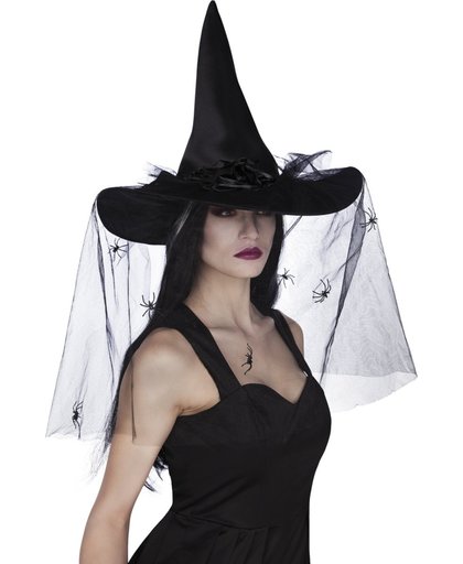 Halloween Heksenhoed Esmeralda - Zwart