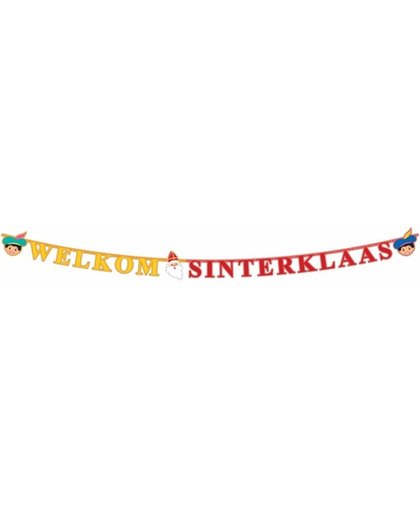 Sinterklaas - Letterslinger welkom Sinterklaas 230 cm