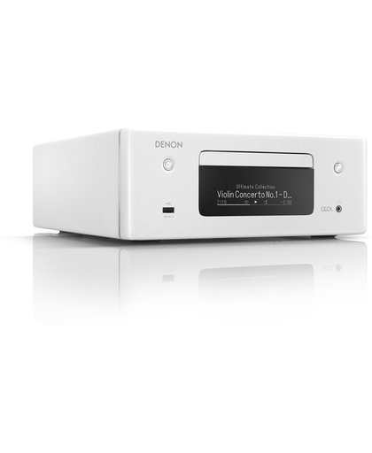 Denon CD Receiver RCDN-10 White
