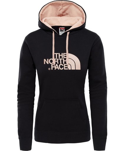 The North Face Drew Peak Pullover Hoodie Trui - Dames - TNF Black/misty Rose
