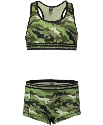 Coolcat Onderbroek Underwear set Wugamos - Zacht Army - 110/116